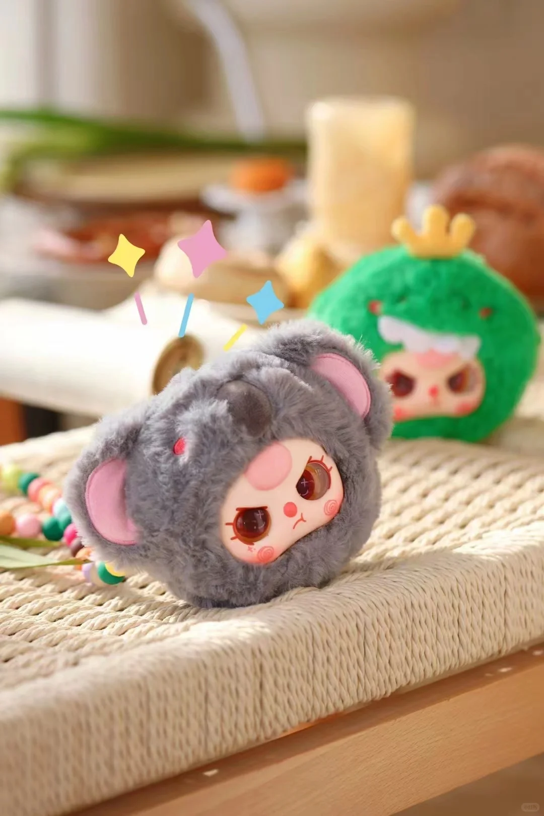 #19 Baby Three Orchard Zipper Bag Plush Blind Box. Baby Three Zipper Bag