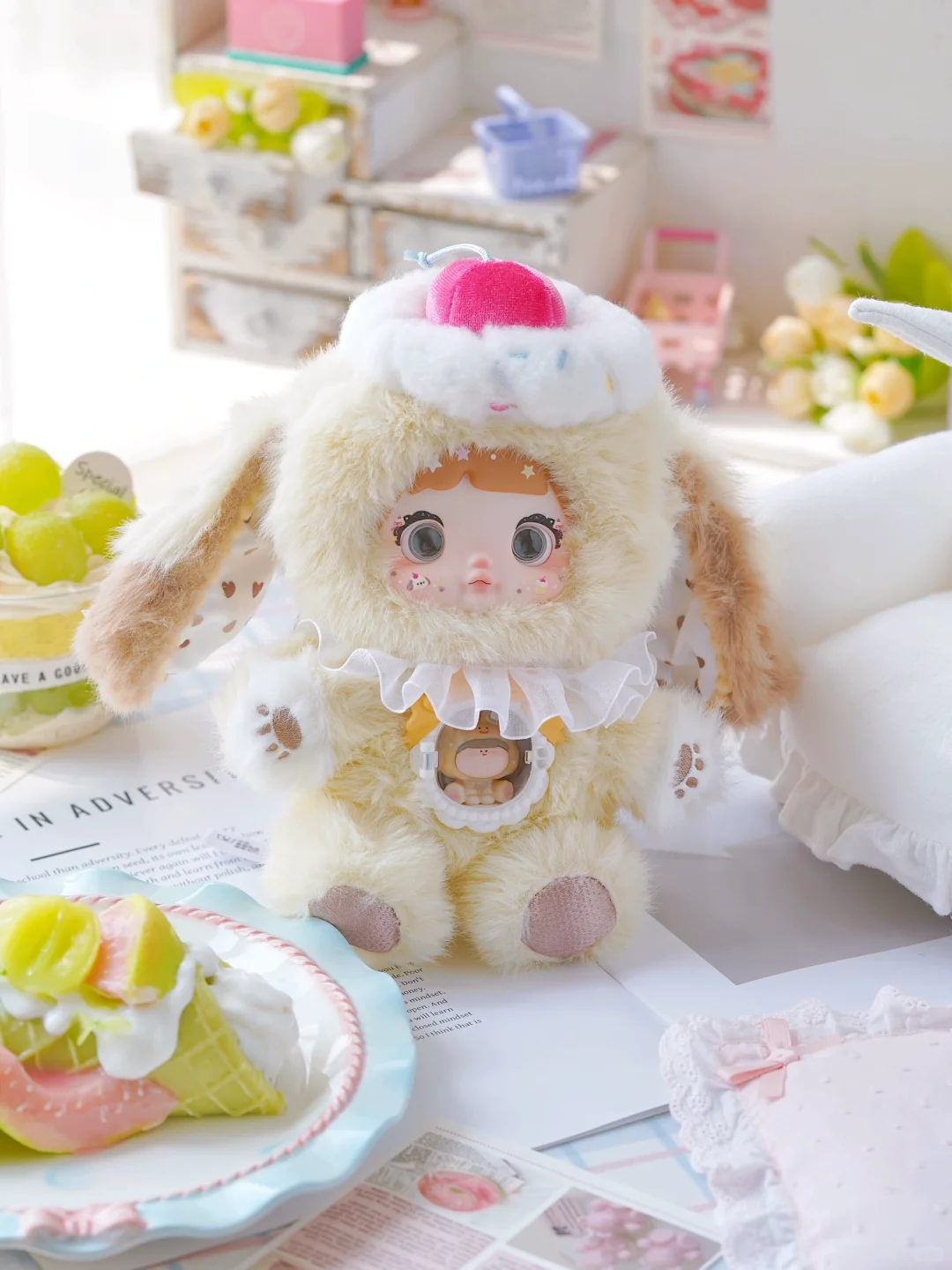 #38 Nommi -A bite of sweetheart stuffed toy