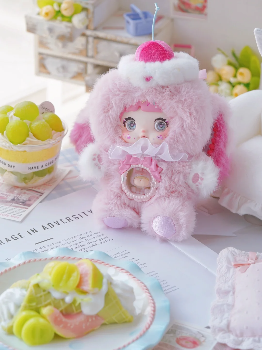 #38 Nommi -A bite of sweetheart stuffed toy