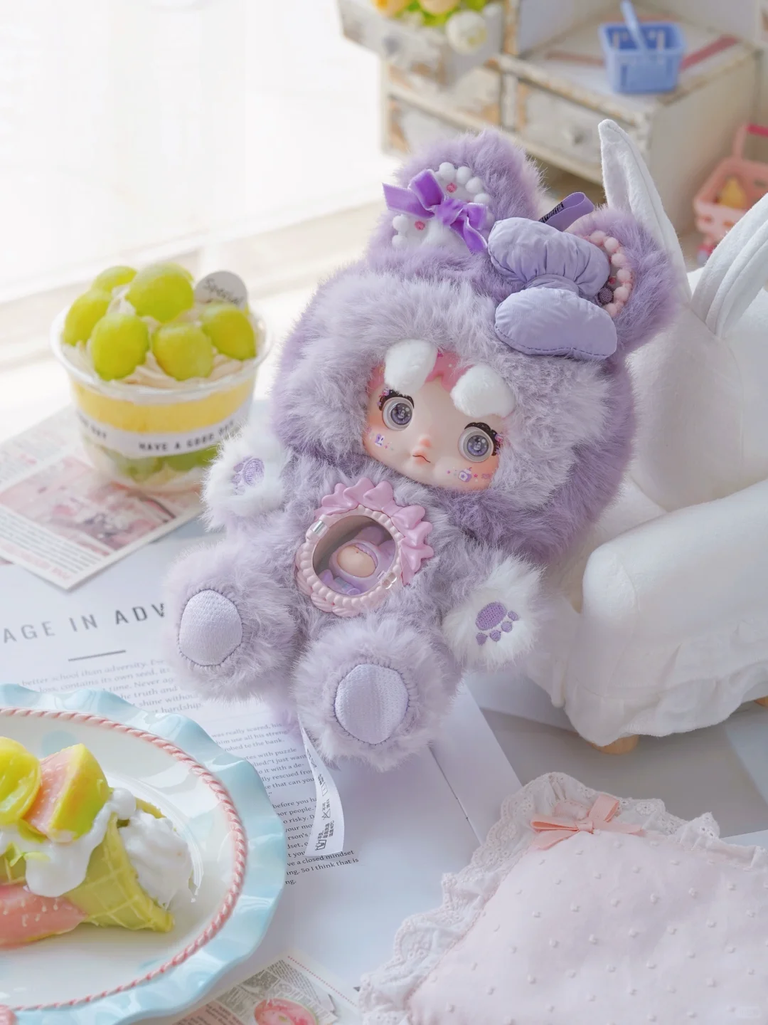 #38 Nommi -A bite of sweetheart stuffed toy