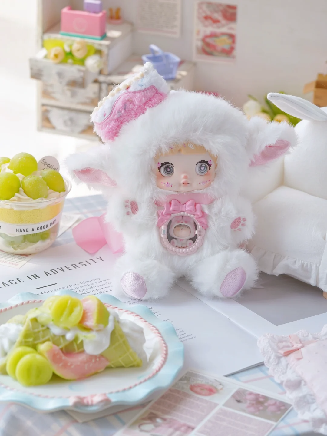 #38 Nommi -A bite of sweetheart stuffed toy