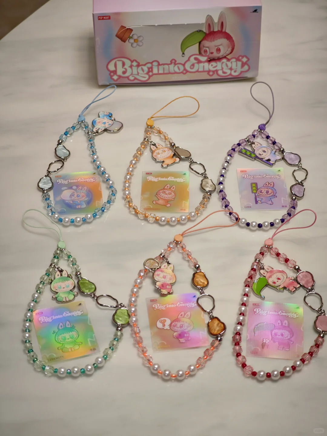 #65 THE MONSTERS Big into Energy Series-Keychain & Blind Box
