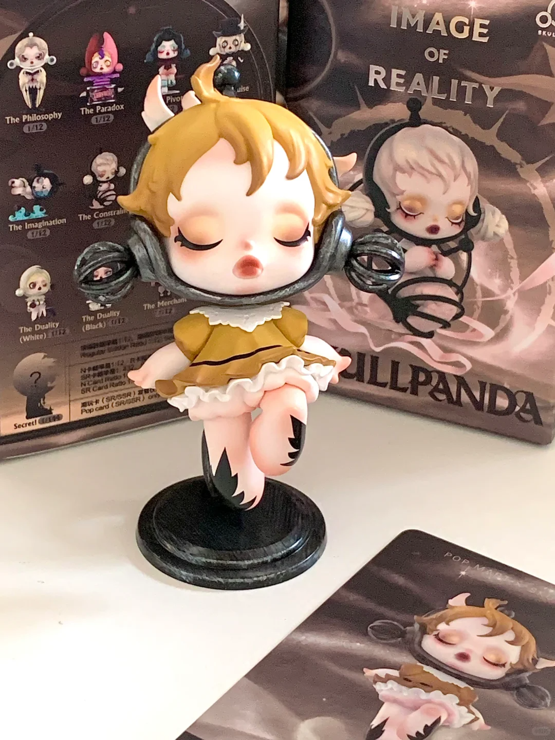 #93 Skull Panda Image Of Reality Blind Box & Skull Panda Blind Box