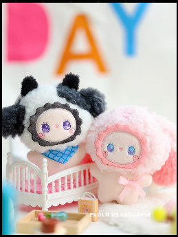#98 Emma Fuzzy Family Squishy Plush Series Blind Box (perorder) & Emma Fuzzy Family Squishy Series Blind Box