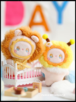 #98 Emma Fuzzy Family Squishy Plush Series Blind Box (perorder) & Emma Fuzzy Family Squishy Series Blind Box