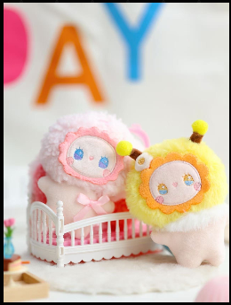 #98 Emma Fuzzy Family Squishy Plush Series Blind Box (perorder) & Emma Fuzzy Family Squishy Series Blind Box