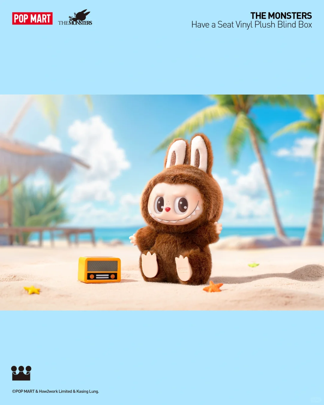 #05 Labubu V2 THE MONSTERS- Have a Seat Vinyl Plush Blind Box & Labubu 2nd Generation