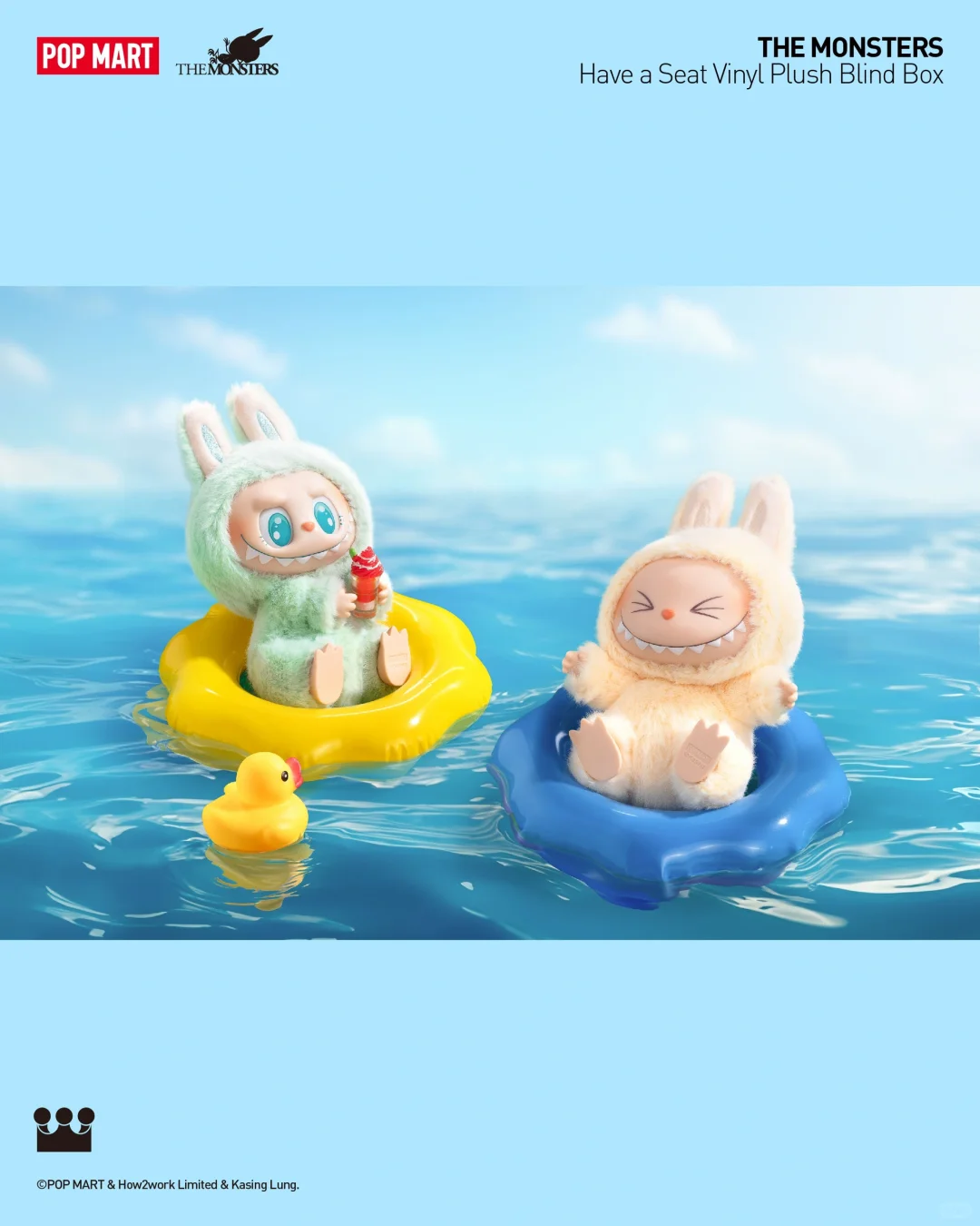 #05 Labubu V2 THE MONSTERS- Have a Seat Vinyl Plush Blind Box & Labubu 2nd Generation