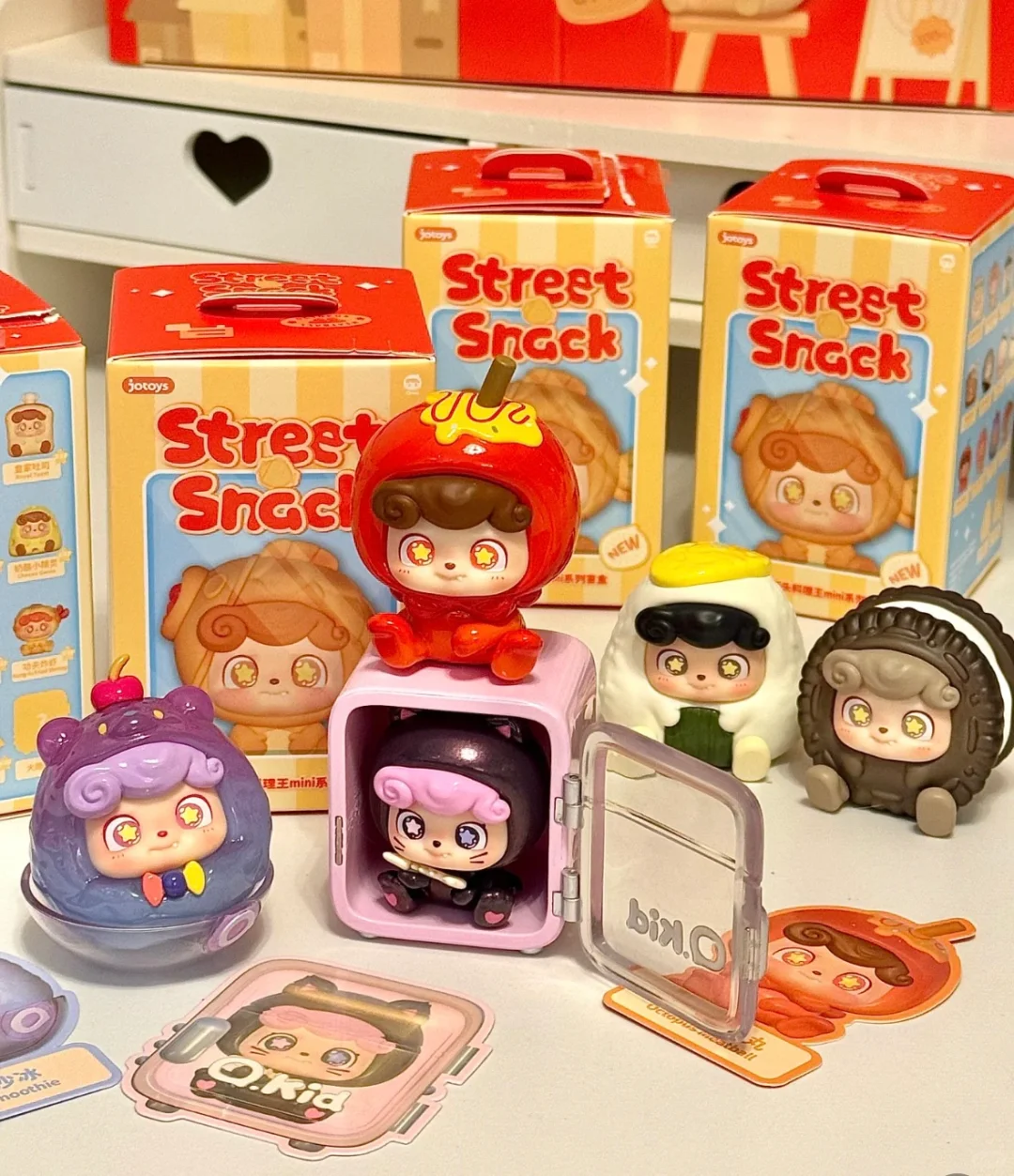 #105 Q-kid street snack series blind box&Q-kid street mini series blind box