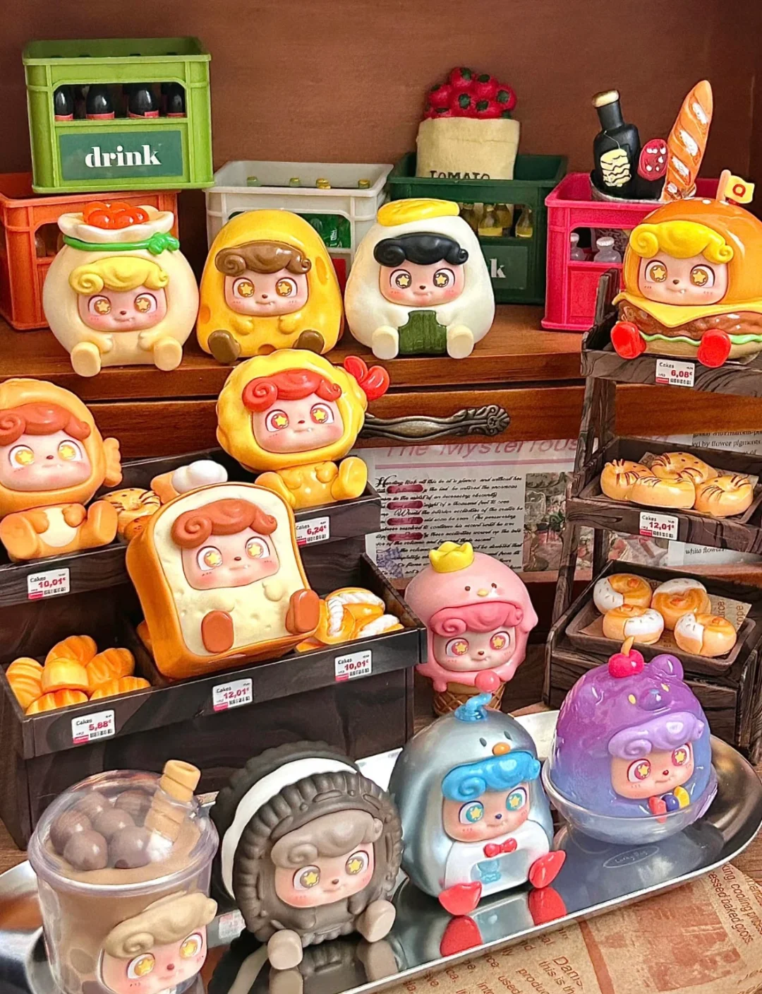 #105 Q-kid street snack series blind box&Q-kid street mini series blind box