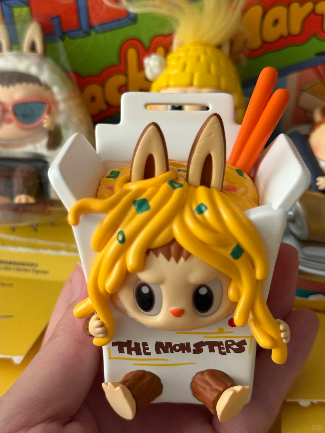 #107 Labubu The monsters Wacky Mart series-squishy Charm blind box & Labubu Convenience Store series blind box