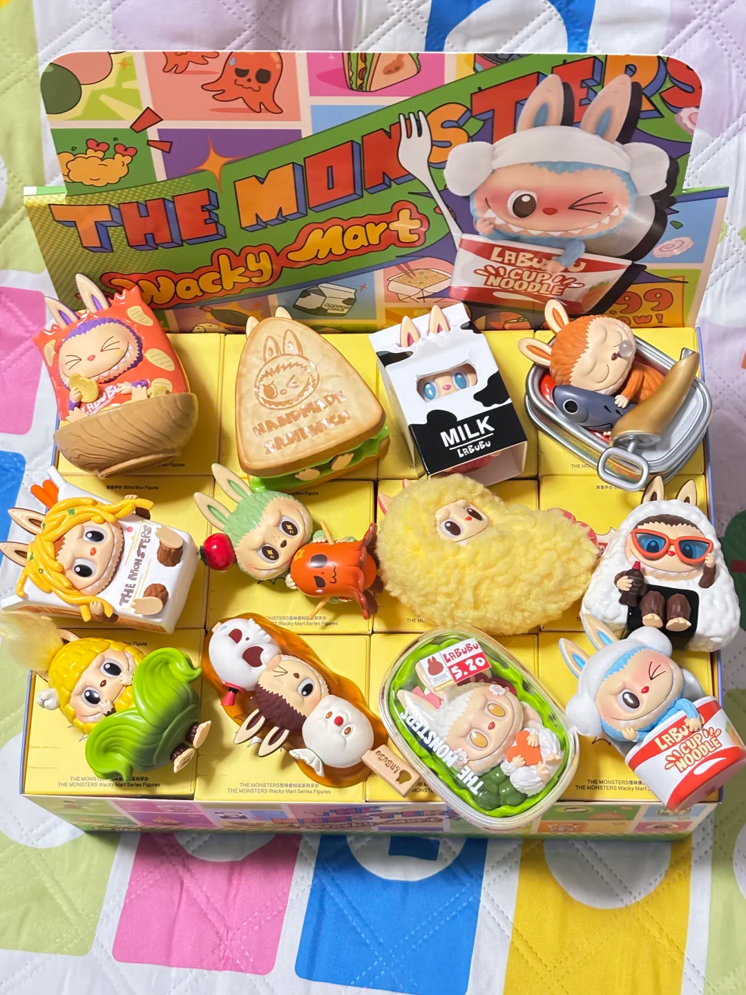 #107 Labubu The monsters Wacky Mart series-squishy Charm blind box & Labubu Convenience Store series blind box