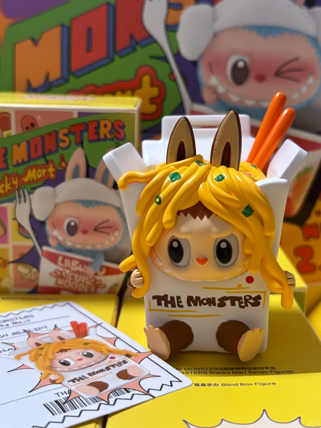 #107 Labubu The monsters Wacky Mart series-squishy Charm blind box & Labubu Convenience Store series blind box