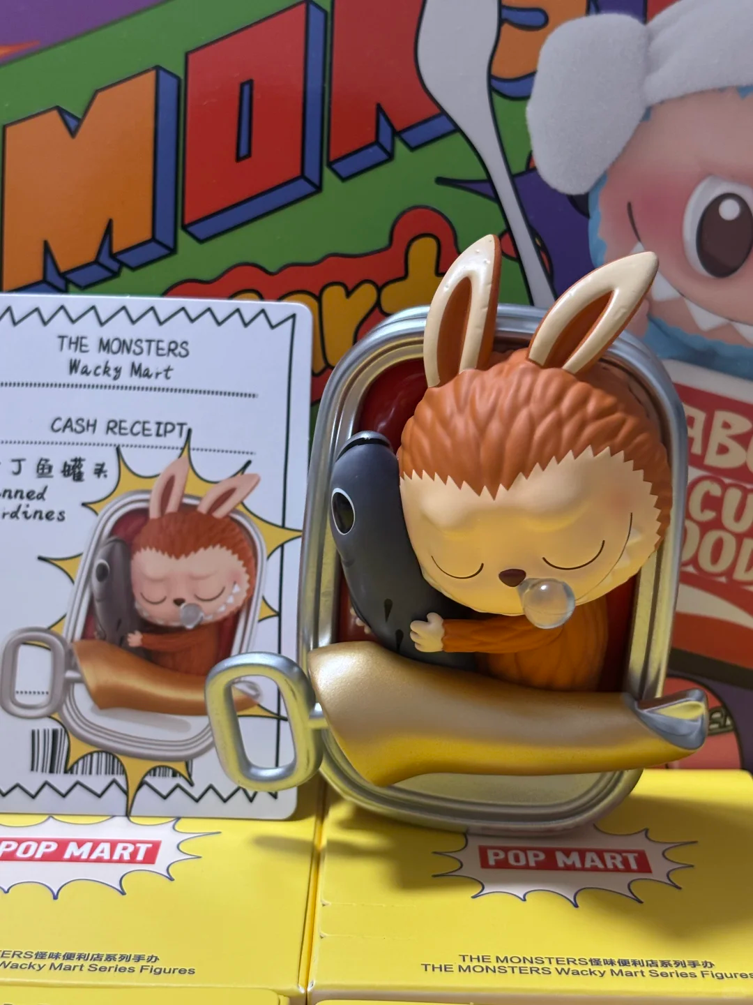 #107 Labubu The monsters Wacky Mart series-squishy Charm blind box & Labubu Convenience Store series blind box