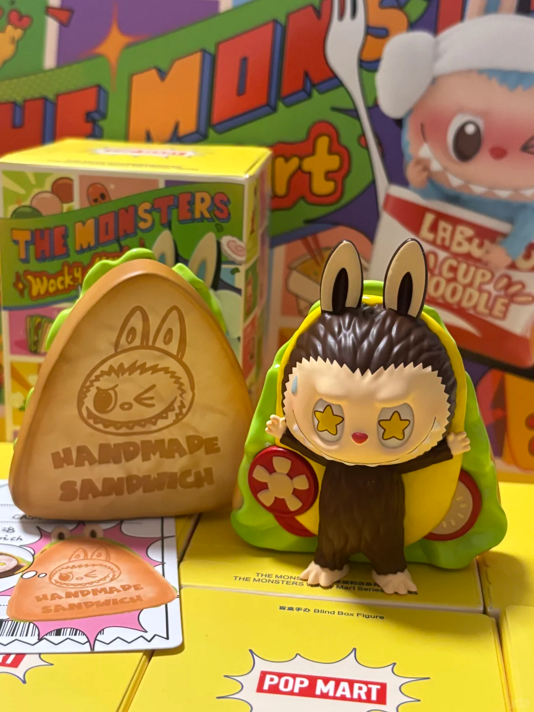 #107 Labubu The monsters Wacky Mart series-squishy Charm blind box & Labubu Convenience Store series blind box