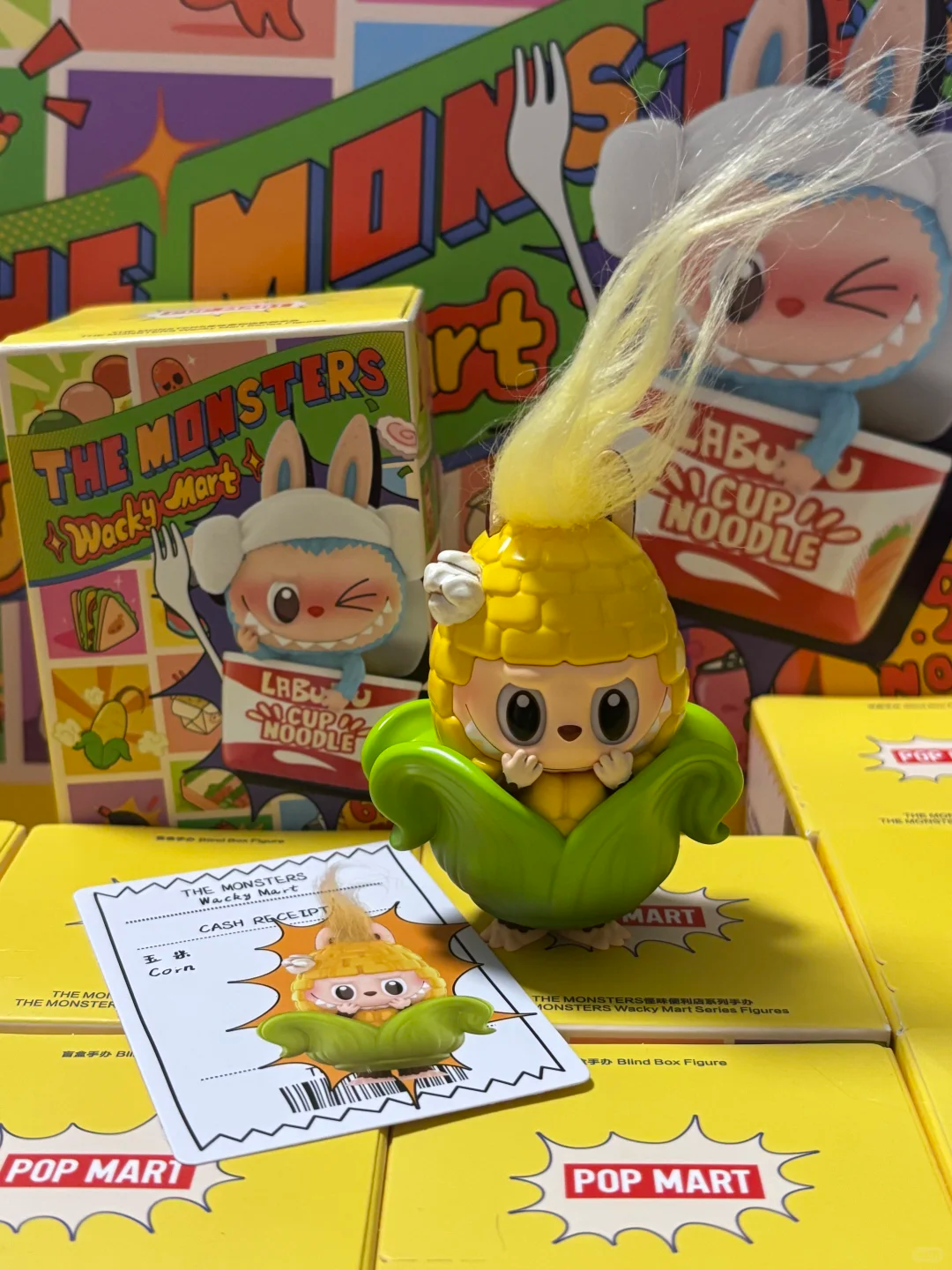 #107 Labubu The monsters Wacky Mart series-squishy Charm blind box & Labubu Convenience Store series blind box