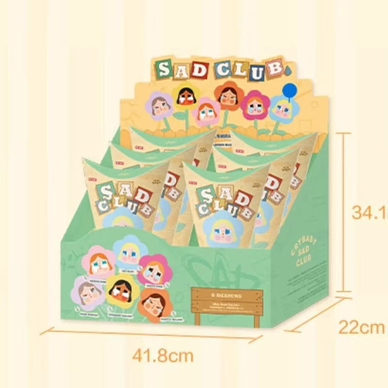 CRY BABY Sad Club Series- Plush Flower Blind Box