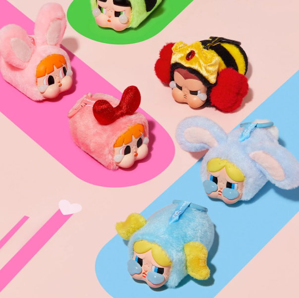 Cry Baby & PowerPuff Girls Series-Vinyl Face Plush Blind Box