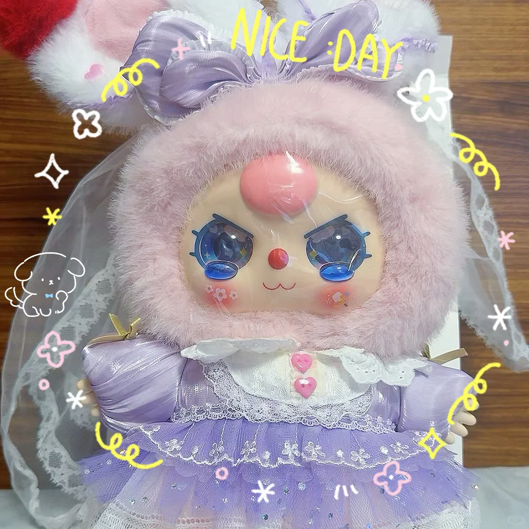 #21 Baby Three 400% Lolita's Dreamland Plush &amp; Soft Vinyl Blind Box Figure &amp; Baby Three Clothing Paradise Plush 