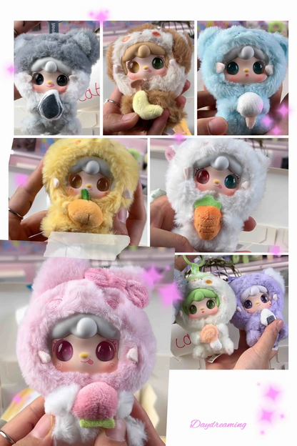 #63 yooki V10 19 Gourmet restaurant Mini Pendant Plush Blind Box &amp; YOOKI Teen Gourmet Restaurant Series 