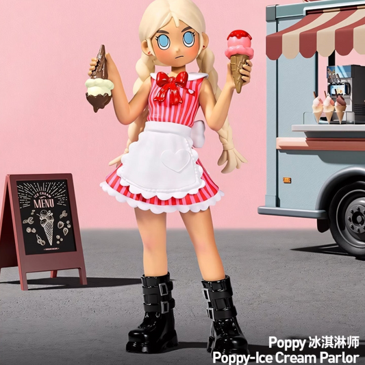 #73 Peach Riot Rush Hour Series Figures &amp; Peach Riot Rush Hour Series