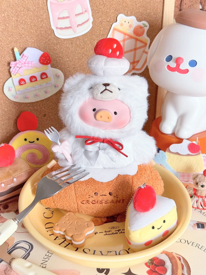 #47 The Piggy Vintage Teddy Shop Series Plush Blind Box &amp; Lulu Teddy Shop Series Plush 