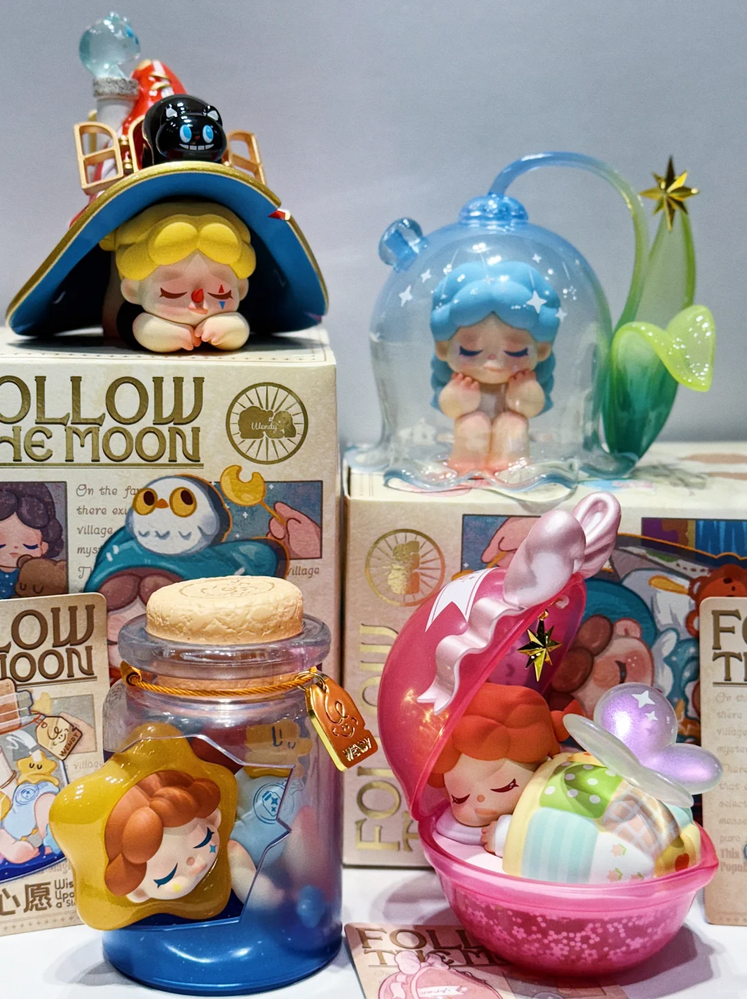 #110 Wendy Follow the Moon series Blind box &amp; Wendy Follow the Moon series Blind box 