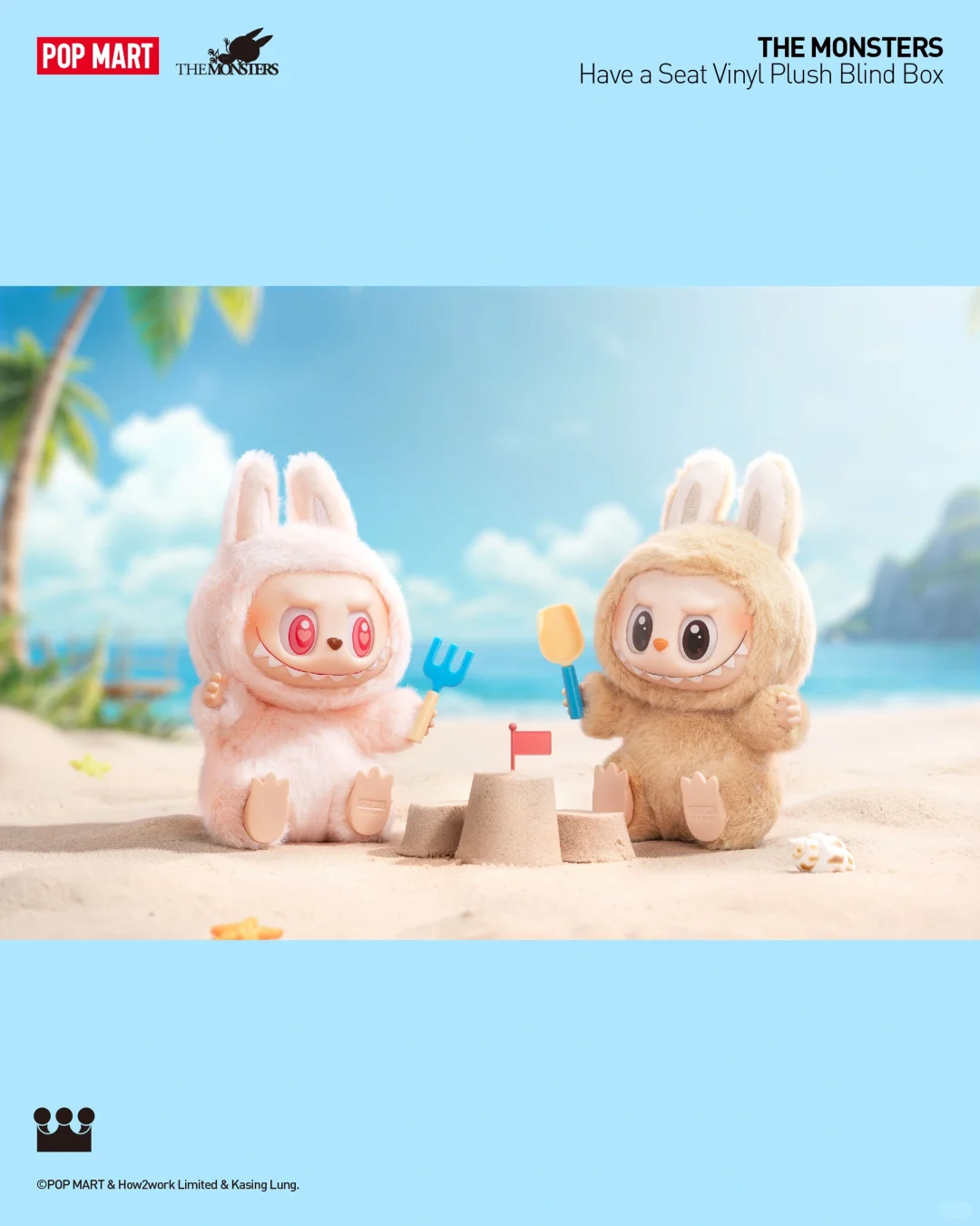 #05 Labubu V2 THE MONSTERS- Have a Seat Vinyl Plush Blind Box &amp; Labubu 2nd Generation