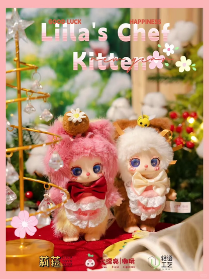 #109 V4 Liila's Chef Kitten Blind Box &amp; V4 Liila's Chef Kitten Series Blind Box 