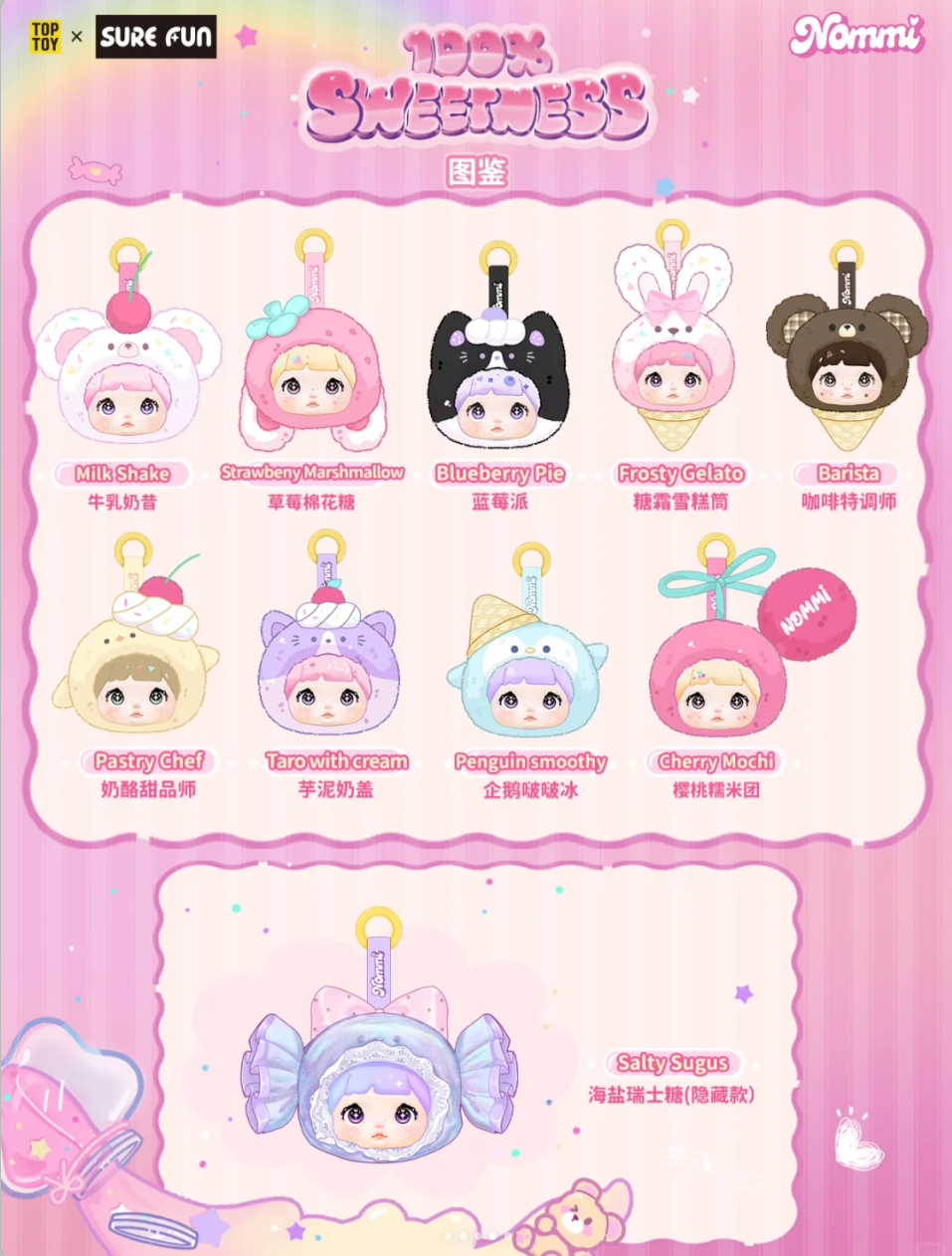 #159 Nomi Mochi Rice 100% Sweet Blind Box