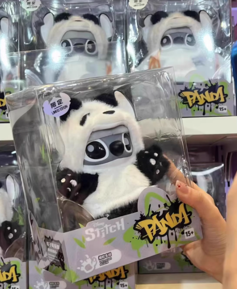 Disney Stitch GenZ Street Collection Panda Vinyl Plush (Copy)