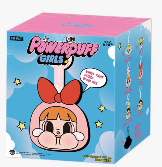 Cry Baby &amp; PowerPuff Girls Series-Vinyl Face Plush Blind Box 