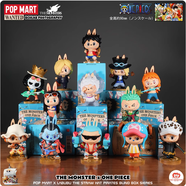 #990  THE MONSTERS x One Piece Series Figure