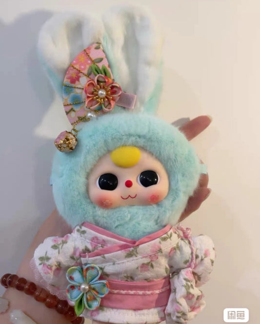 301# Baby Three Macaron Cute Bunny Blind Box(limited in Japan)