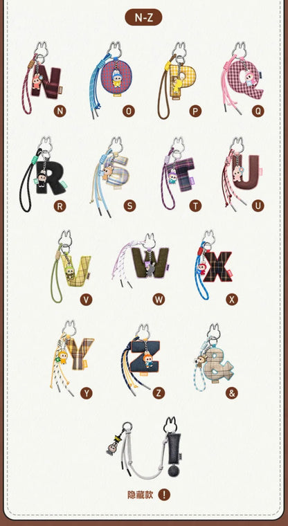 #310 THE MONSTERS Pin for Love Series - Letter Pendant Blind Box(pre order)